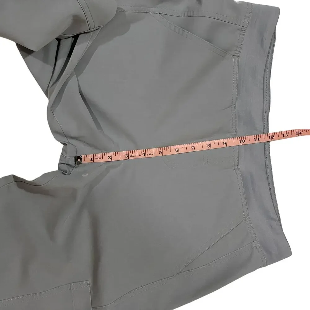 Figs Men's Axim Cargo Scrub Pants - Gray - Small